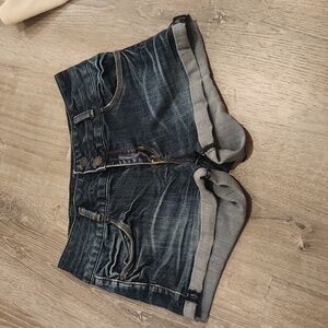 Denim shorts size 6
